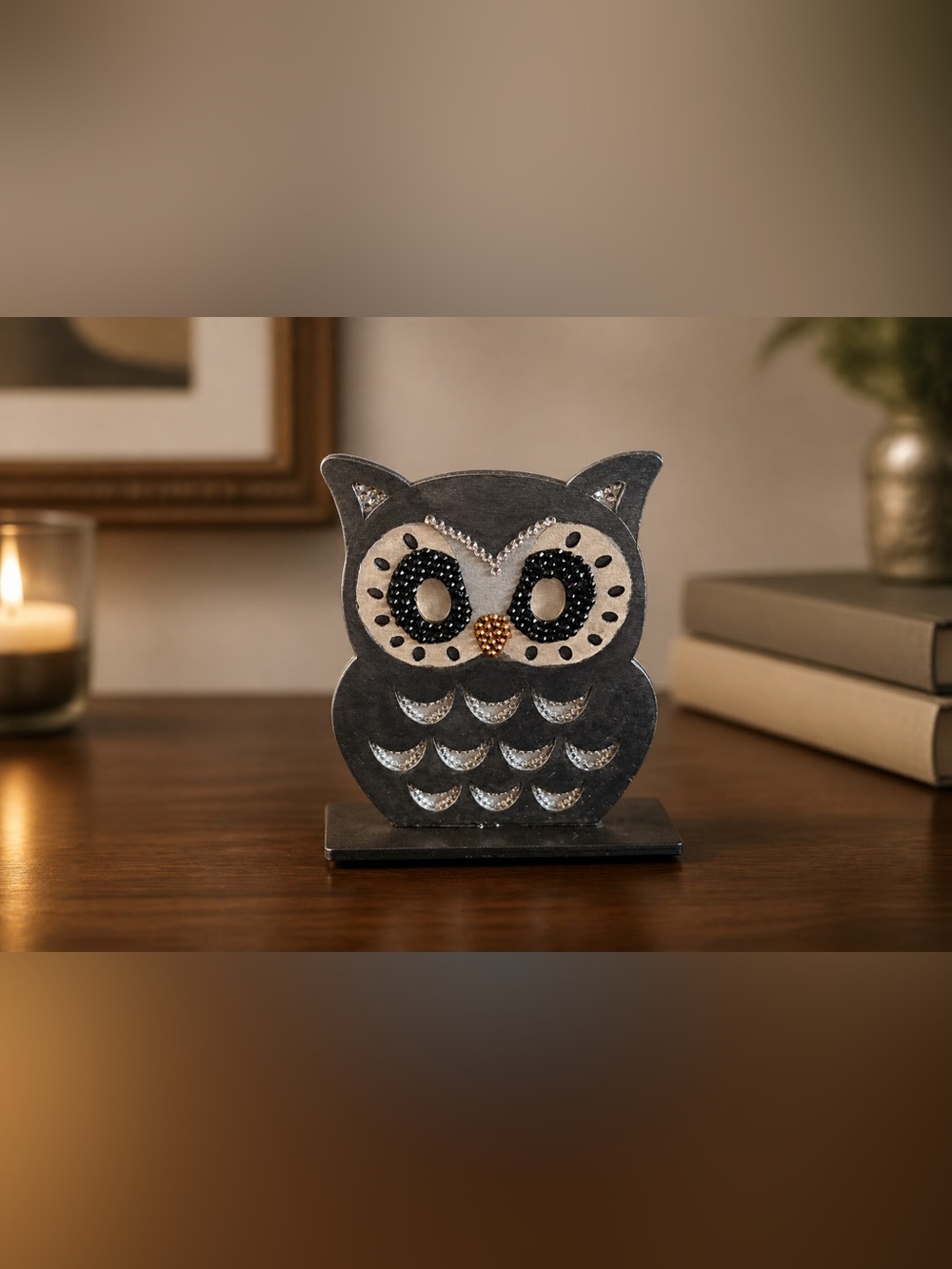 Owl Figurine Decor